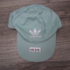 Adidas Hat Adult Unisex One Size Cap Strap Back Green Athletic Casual Logo